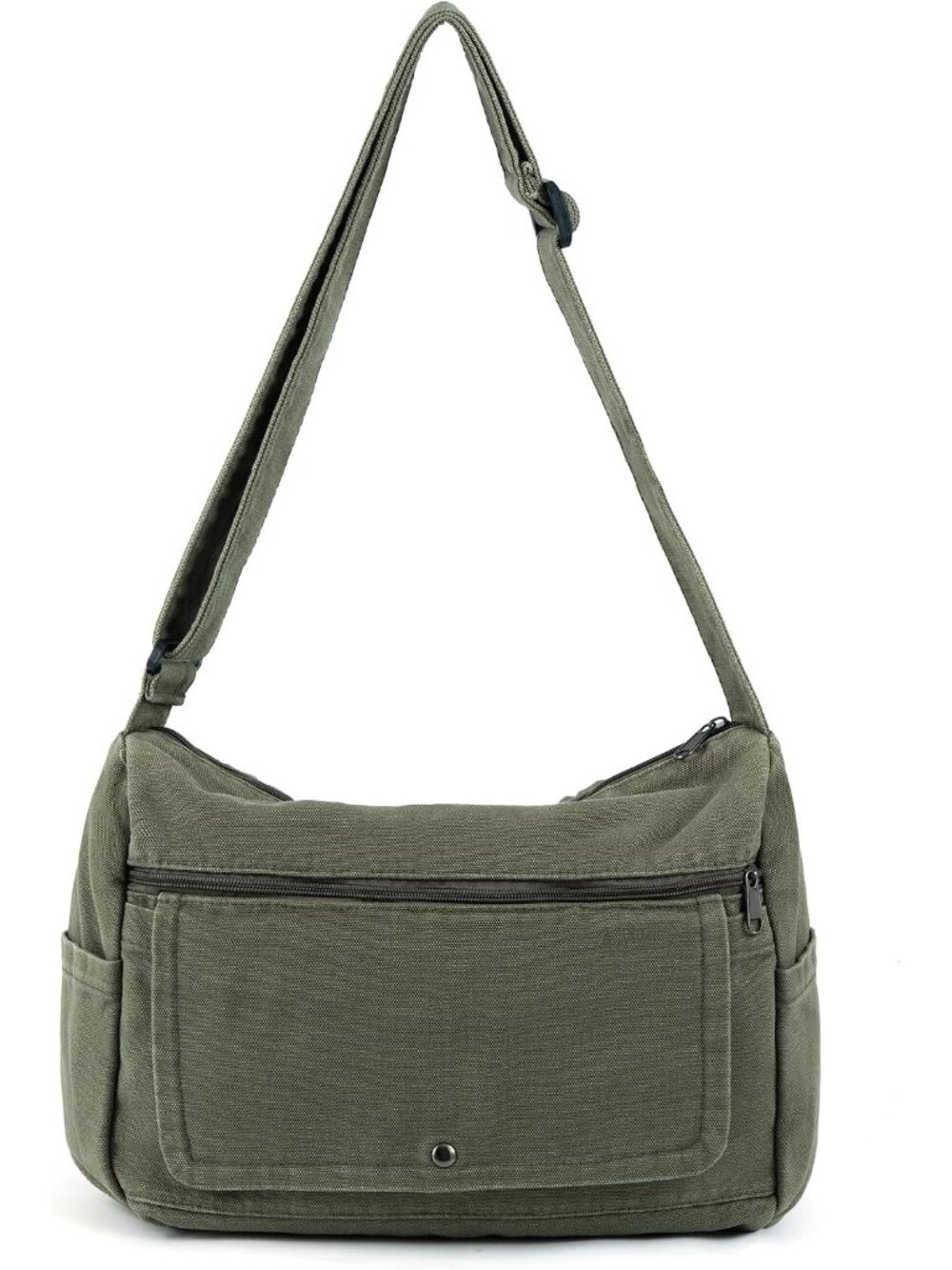 Messenger Bag for Women Men Canvas Crossbody Bag Vintage Satchel